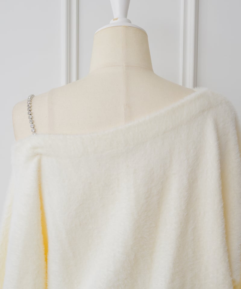 新品未使用　メゾンドドルチェ liiy tops 中古・古着通販】maison de Dolce. (メゾンドドルチェ) candy tweed