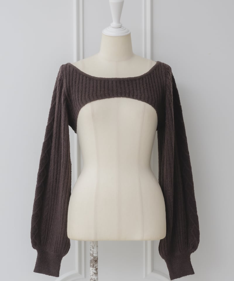 ニットトップス×チェックワンピースセット | DOLCELICHE（ドルチェ