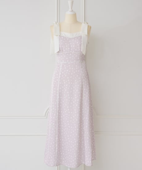 ボレロ付きチェリーハートワンピース