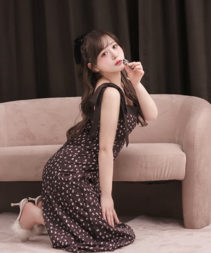 ボレロ付きチェリーハートワンピース | DOLCELICHE（ドルチェリーチェ）