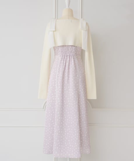 ボレロ付きチェリーハートワンピース