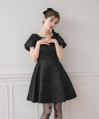 DOLCELICHE リボンジャガードワンピース リボンジャガードワンピース | DOLCELICHE（ドルチェリーチェ）