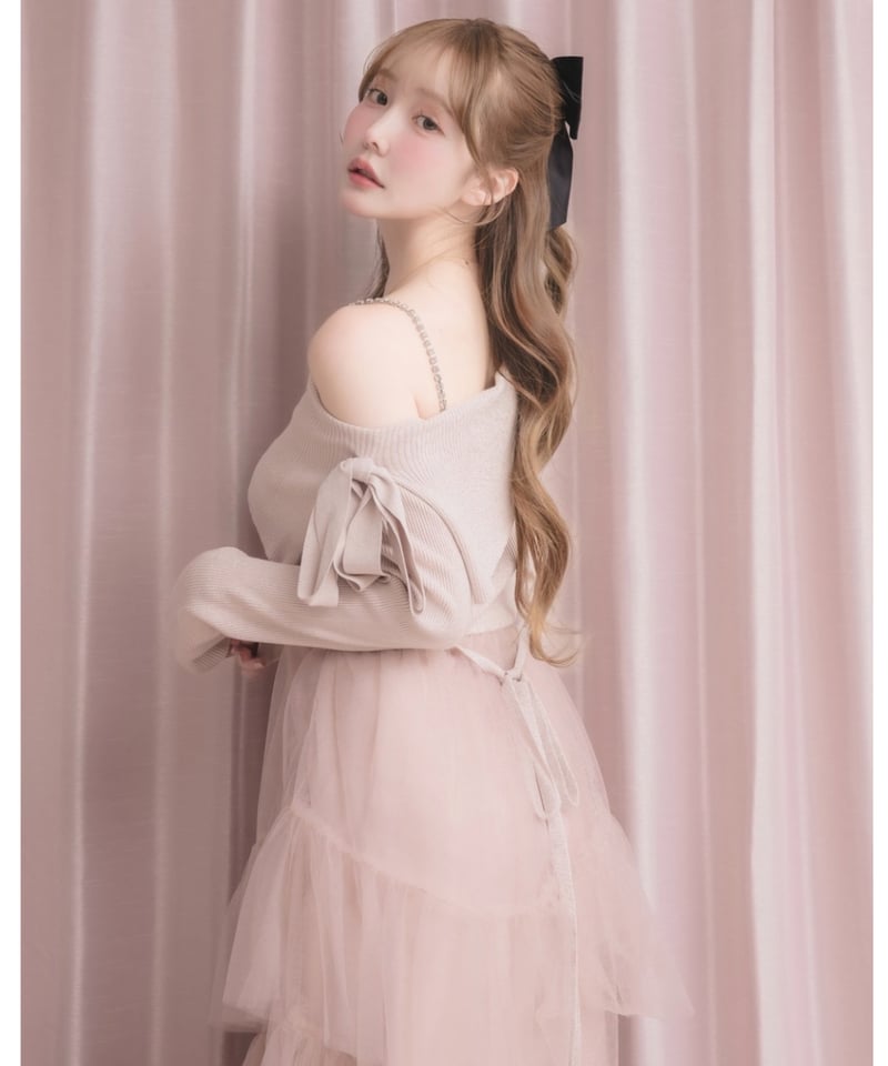 ティアードチュールドッキングワンピース | DOLCELICHE（ドルチェ