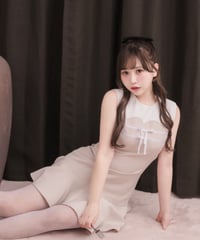 リボンジャガードミニワンピース | DOLCELICHE（ドルチェリーチェ）