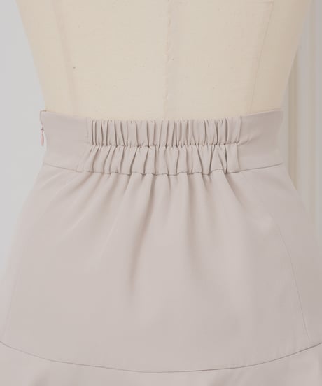 シフォンティアードミニスカート