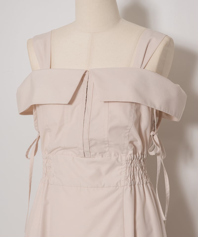 フロントホックオフショルダーワンピース | DOLCELICHE（ドルチェ