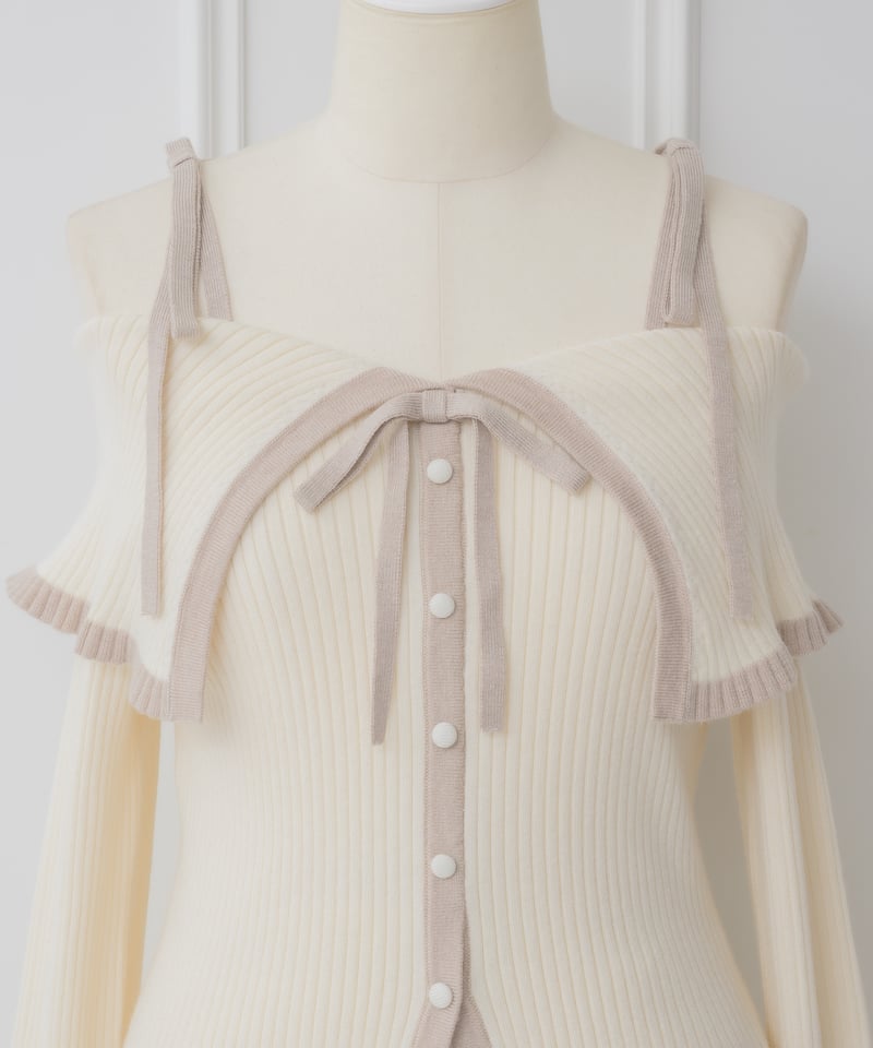 ビッグカラートップスミニスカートセットアップ | DOLCELICHE