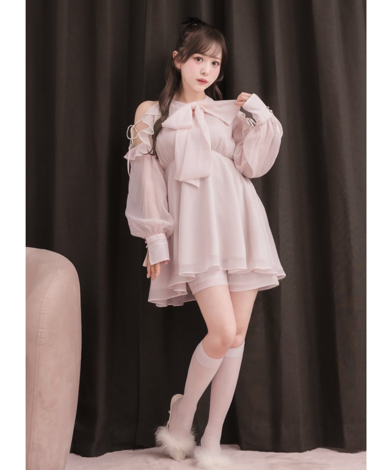 ボウタイシフォンセットアップ | DOLCELICHE（ドルチェリーチェ）