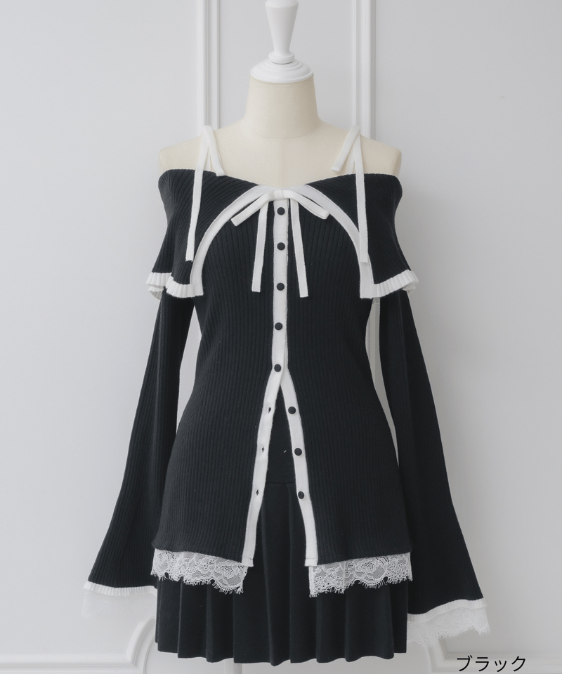 Sachi　2本セット ビッグカラートップスミニスカートセットアップ | DOLCELICHE