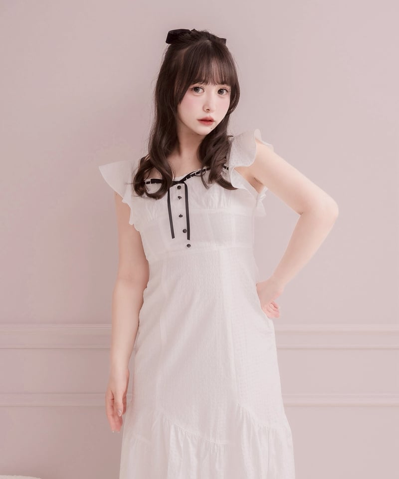 イレギュラーヘムティアードワンピース | DOLCELICHE（ドルチェ