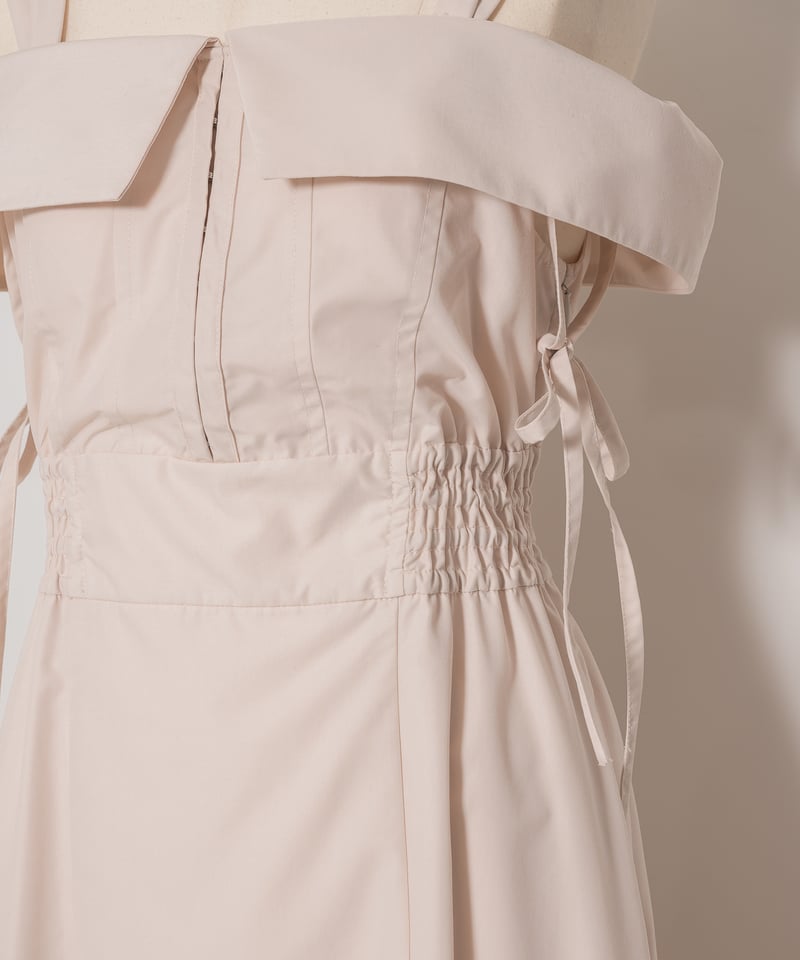 フロントホックオフショルダーワンピース | DOLCELICHE（ドルチェ
