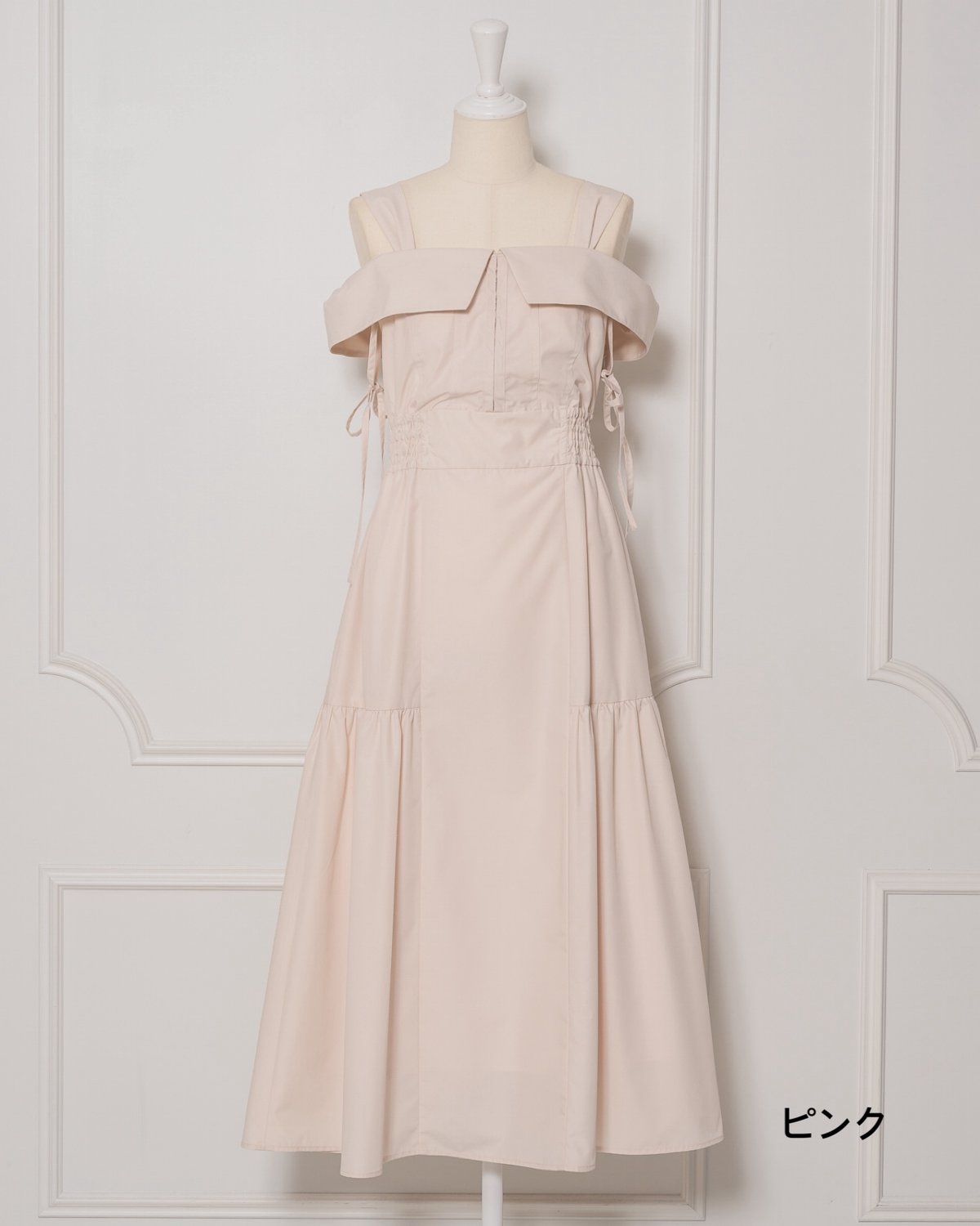 フロントホックオフショルダーワンピース | DOLCELICHE（ドルチェ