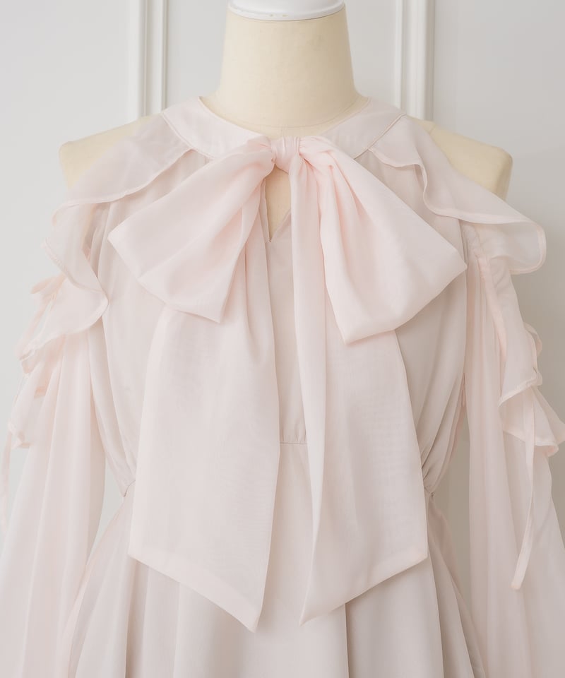 ボウタイシフォンセットアップ | DOLCELICHE（ドルチェリーチェ）