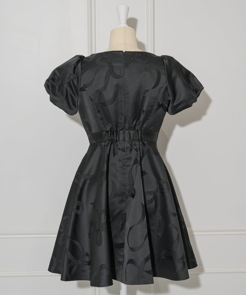 リボンジャガードミニワンピース | DOLCELICHE（ドルチェリーチェ）