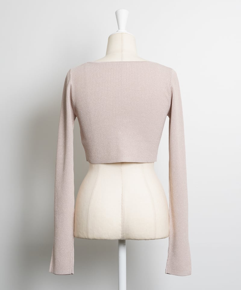 即完売品！dolce. ドルチェ 接触冷感UVカットカーディガン UVカットラメカーディガン | DOLCELICHE（ドルチェリーチェ）
