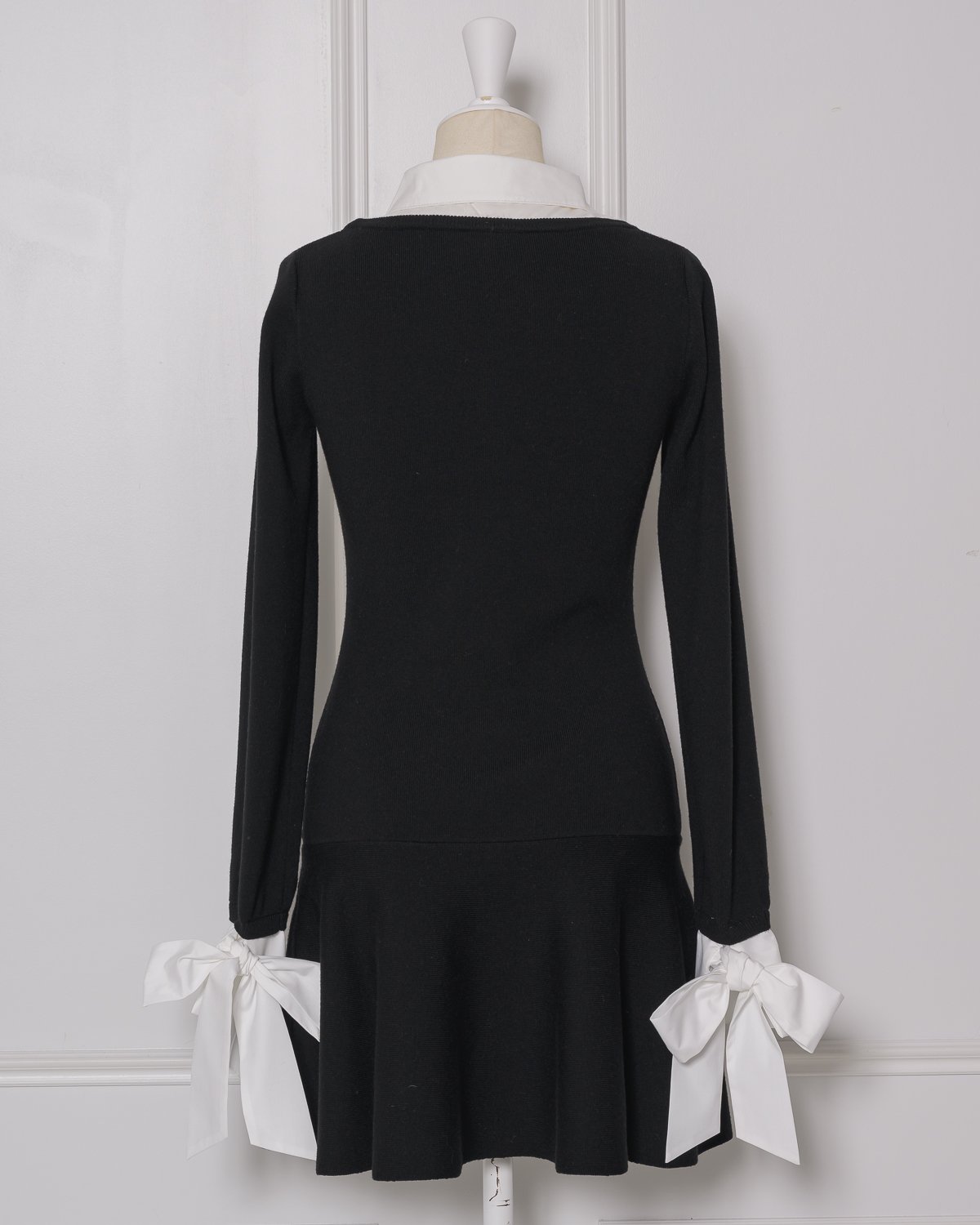 シャツレイヤードミニニットワンピース | DOLCELICHE（ドルチェリーチェ）