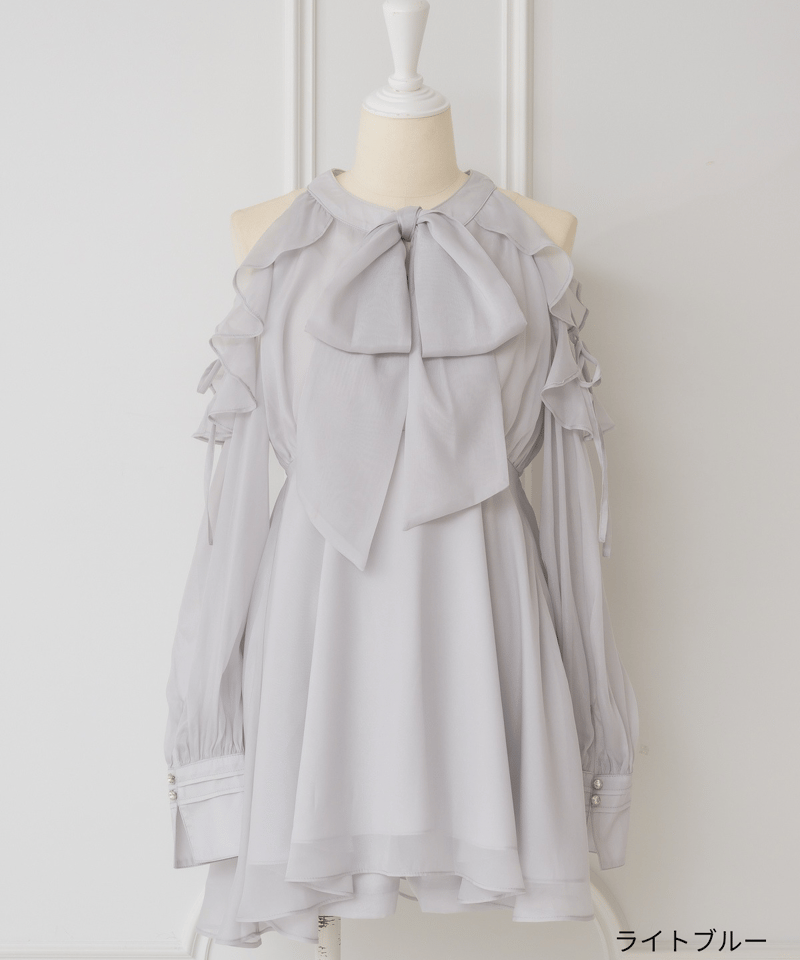 ボウタイシフォンセットアップ | DOLCELICHE（ドルチェリーチェ）