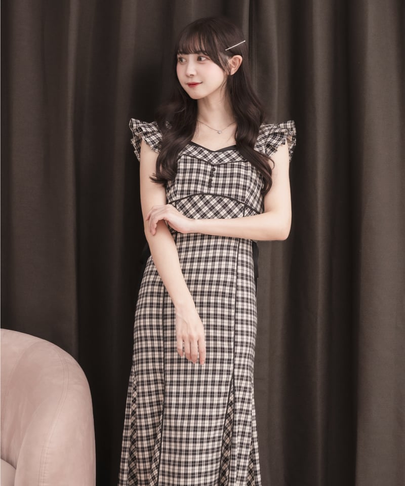 dolceliche ショルダープリーツワンピース 新品タグ付きドルチェリーチェ ショルダープリーツワンピース | DOLCELICHE（ドルチェリーチェ）