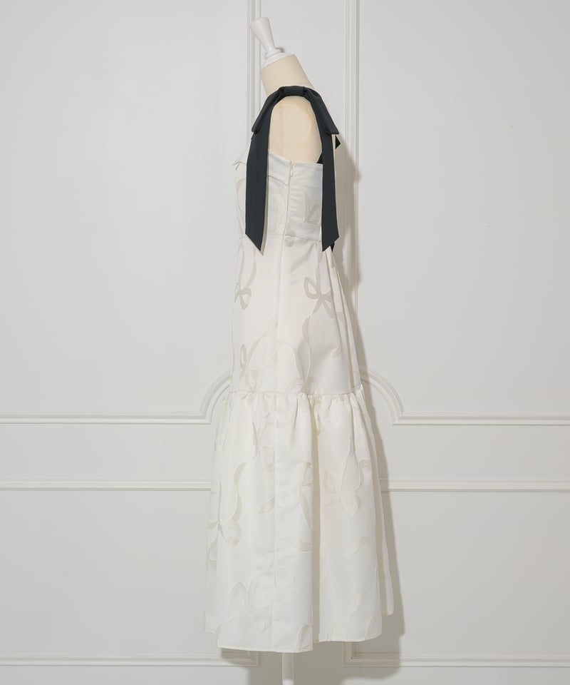 リボンジャガードワンピース | DOLCELICHE（ドルチェリーチェ）