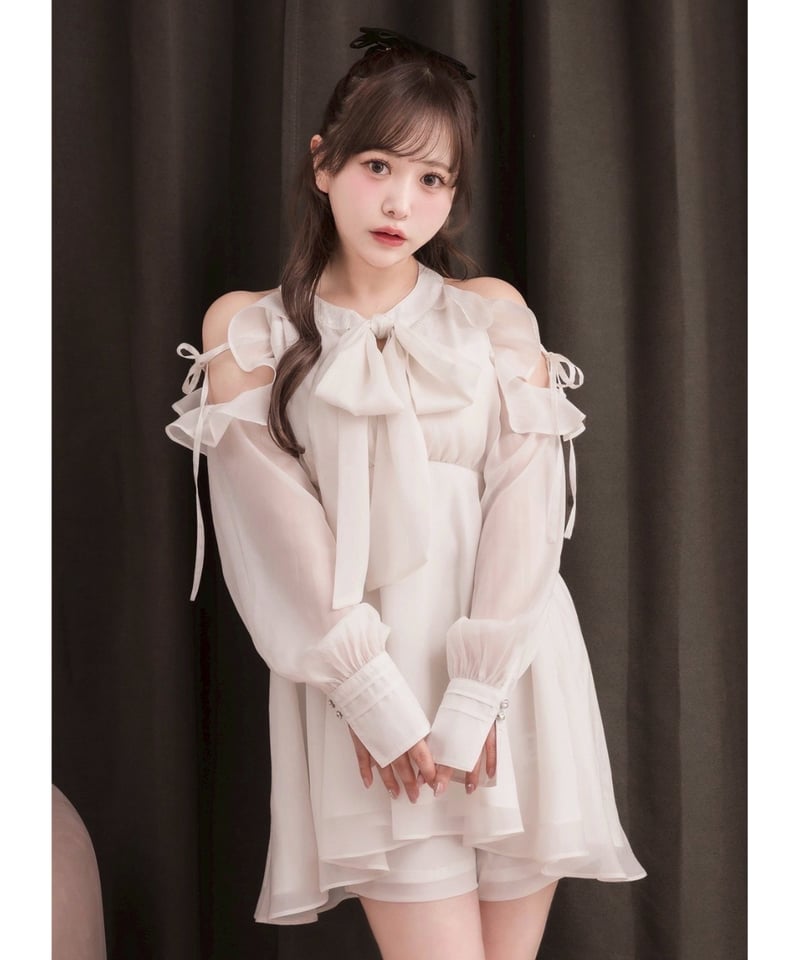 ボウタイシフォンセットアップ | DOLCELICHE（ドルチェリーチェ）