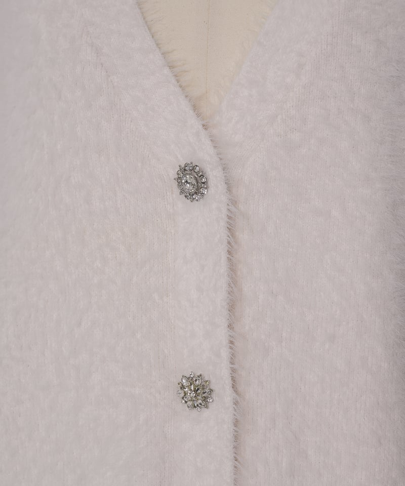 ビジューボタンカーディガン | DOLCELICHE（ドルチェリーチェ）