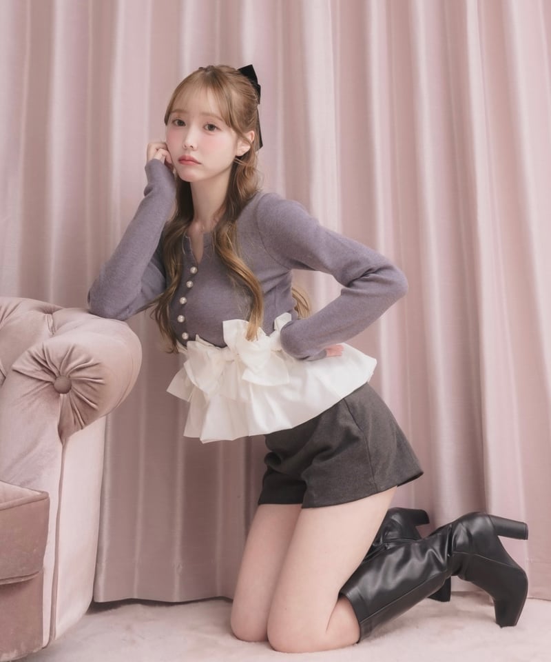 完売品 バルーンリボントップス バルーンリボントップス | DOLCELICHE（ドルチェリーチェ）