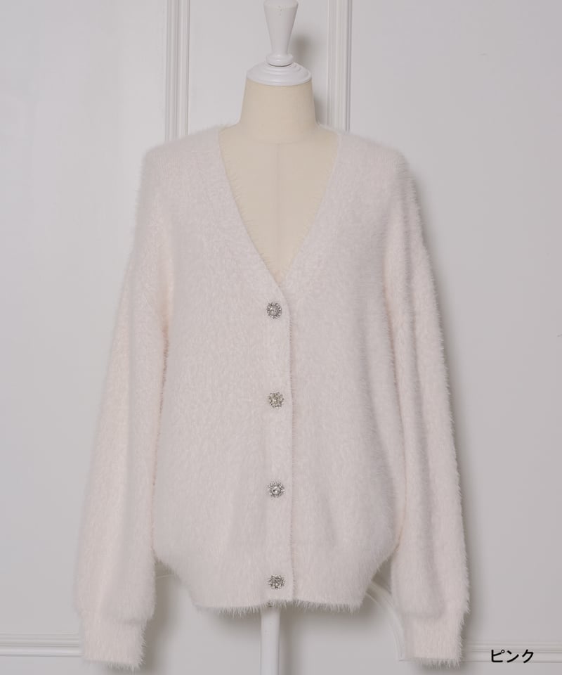 ビジューボタンカーディガン | DOLCELICHE（ドルチェリーチェ）