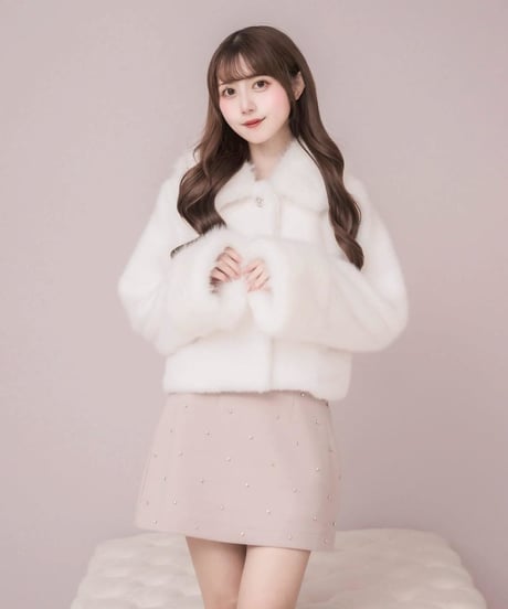 ラインストーンミニスカート