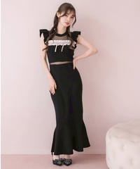 DOLCELICHE ティアードチュールドッキングワンピース ティアードチュールドッキングワンピース | DOLCELICHE（ドルチェ