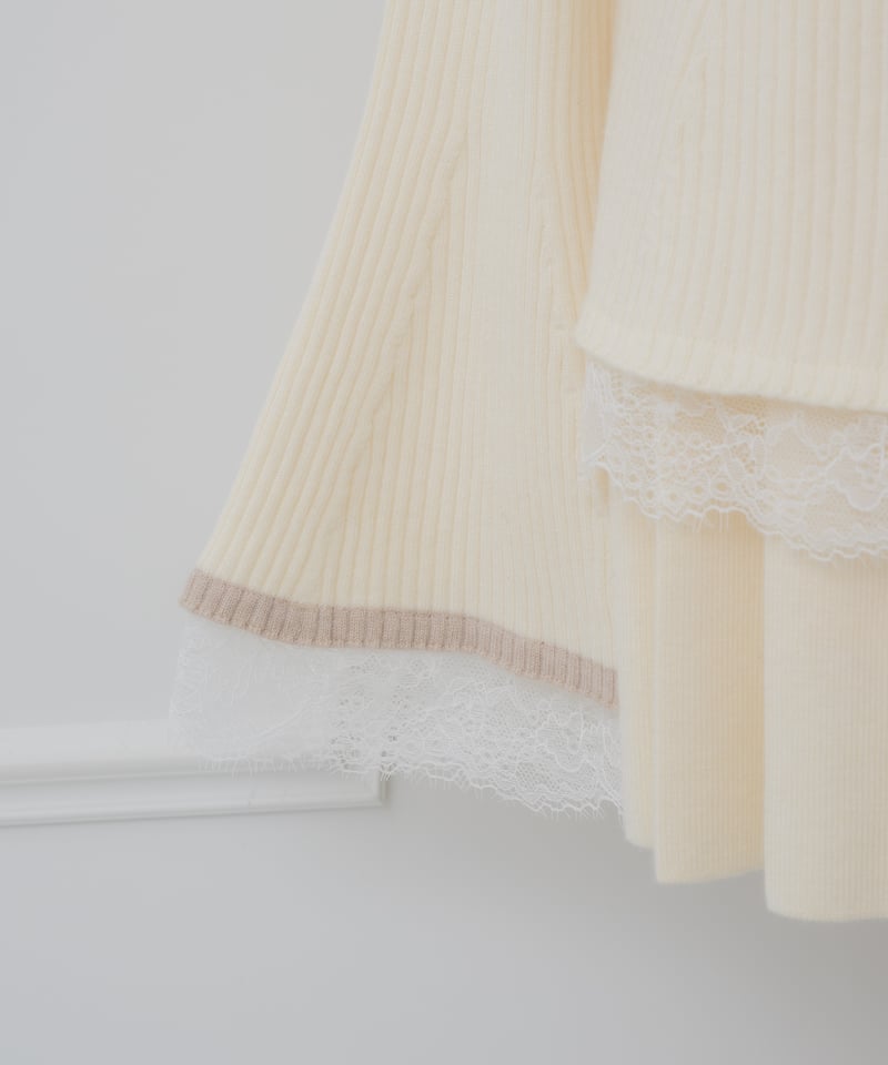 ビッグカラートップスミニスカートセットアップ | DOLCELICHE