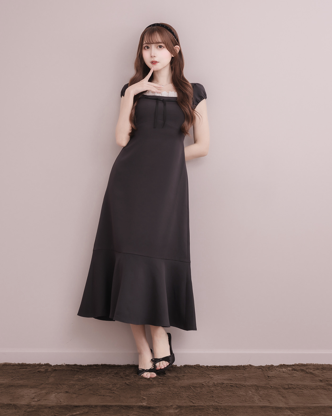 dolceliche キャップスリーブマーメイドワンピース キャップスリーブマーメイドワンピース | DOLCELICHE（ドルチェ