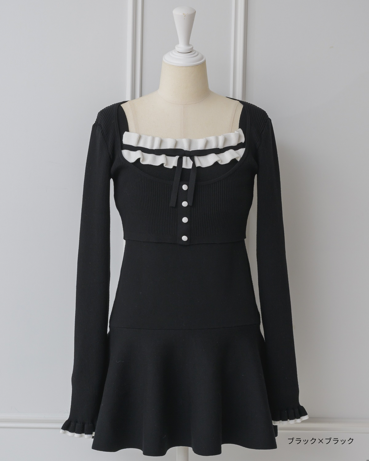 ホイップフリルミニニットワンピース | DOLCELICHE（ドルチェリーチェ）