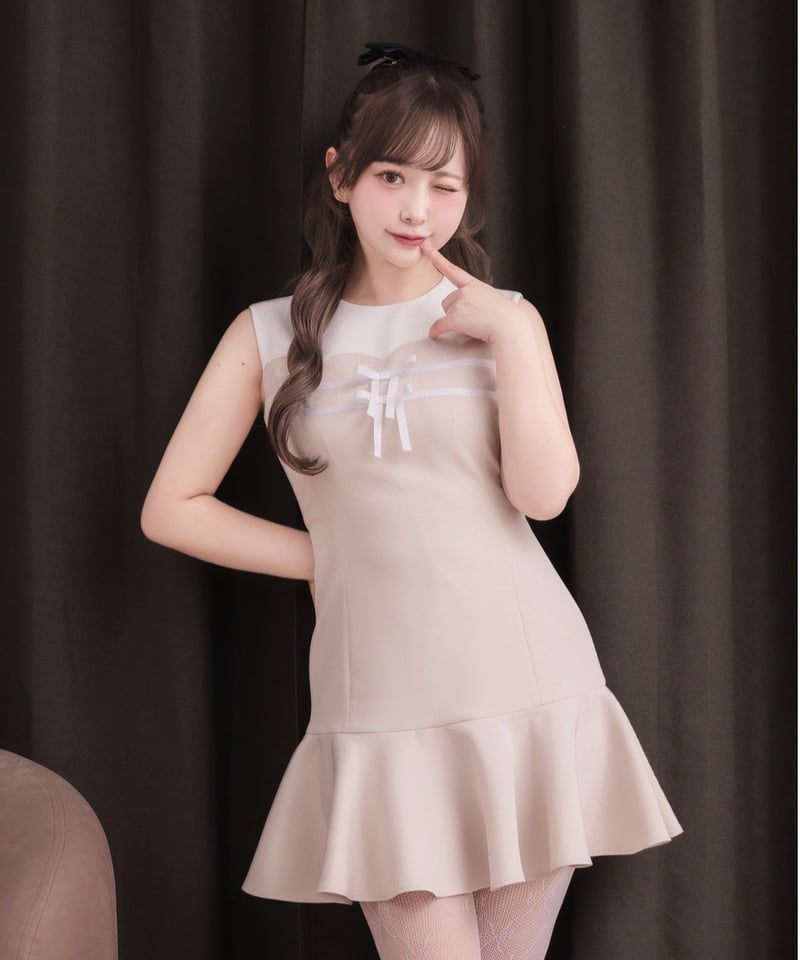 スカラップミニワンピース | DOLCELICHE（ドルチェリーチェ）