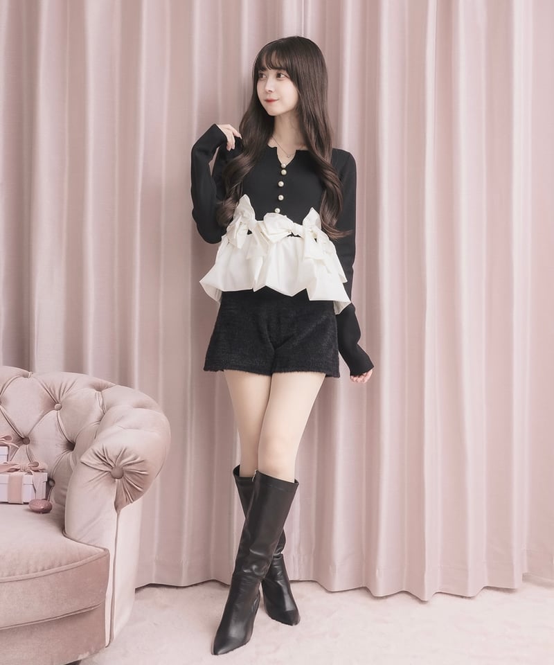 完売品 バルーンリボントップス バルーンリボントップス | DOLCELICHE（ドルチェリーチェ）