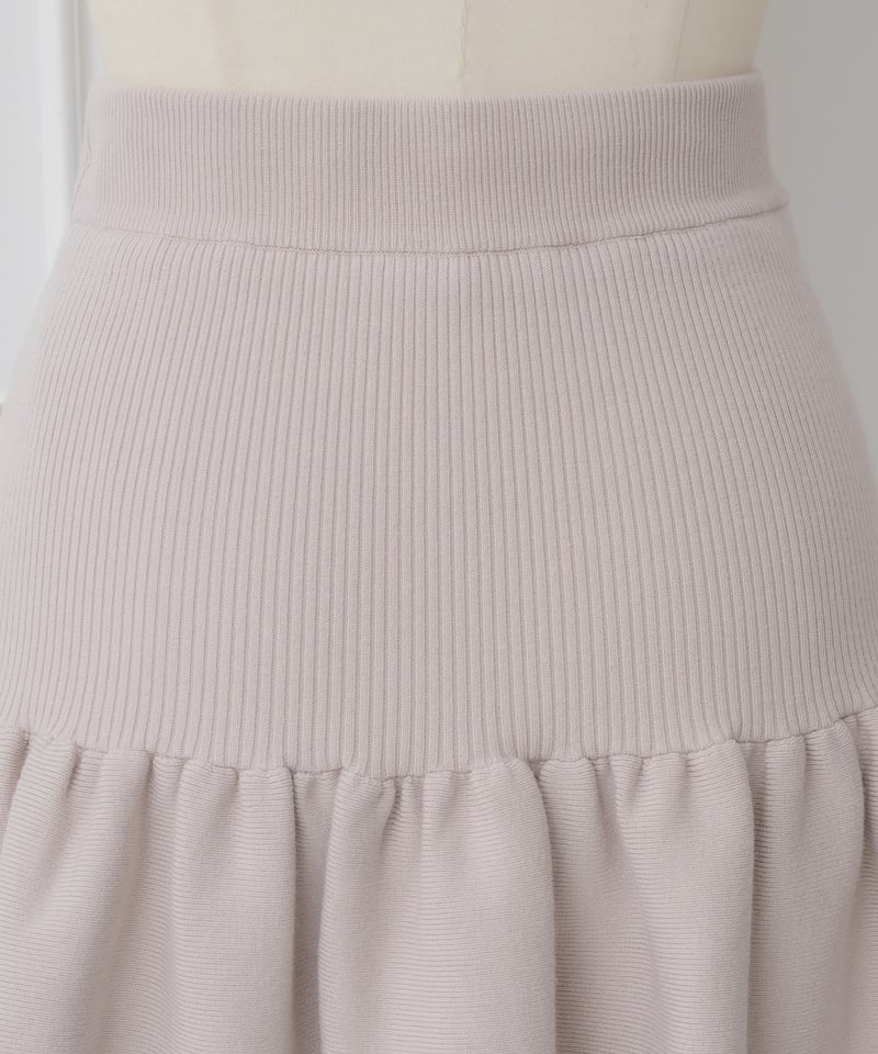 バイカラーリボンミニスカートセットアップ | DOLCELICHE（ドルチェ