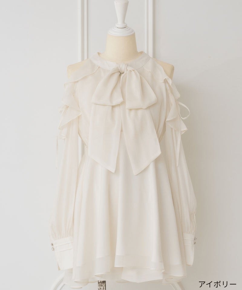 ボウタイシフォンセットアップ | DOLCELICHE（ドルチェリーチェ）