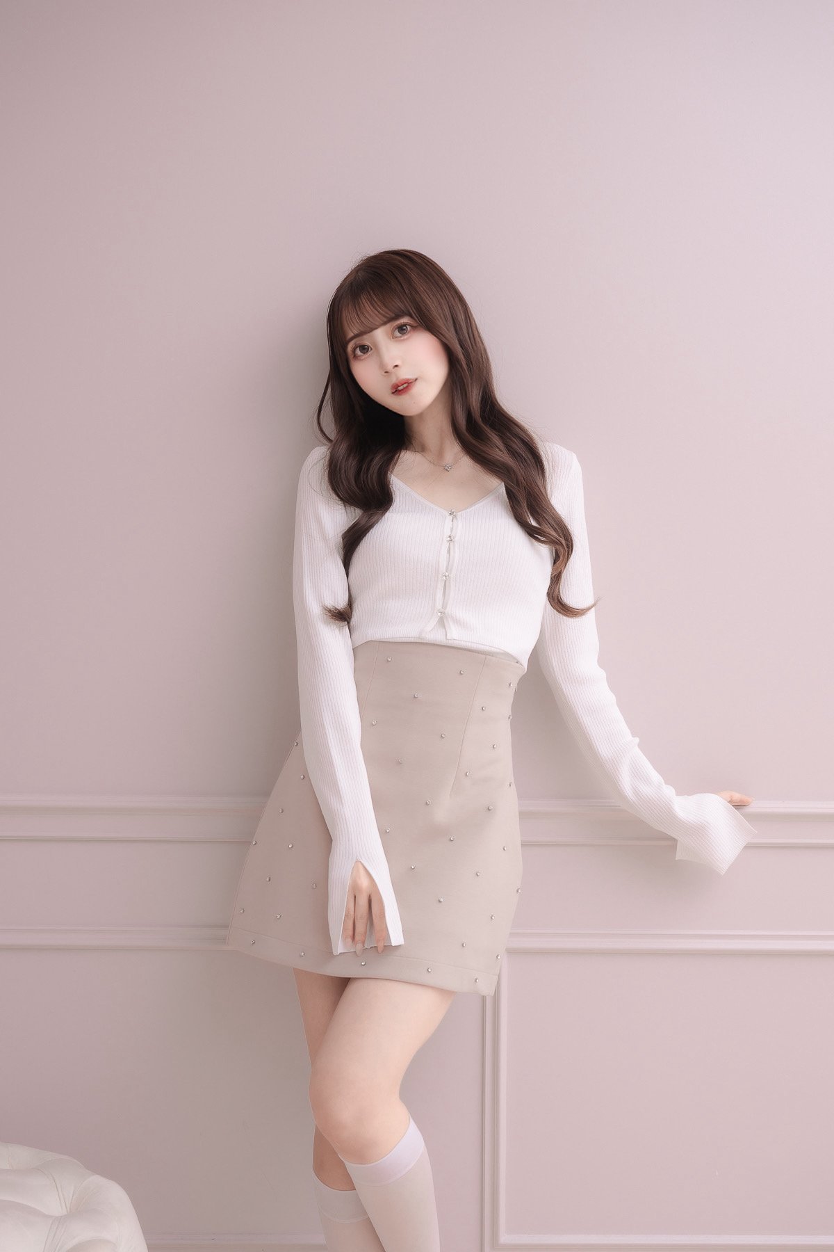 UVカットラメカーディガン | DOLCELICHE（ドルチェリーチェ）