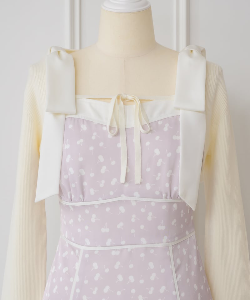 ボレロ付きチェリーハートワンピース | DOLCELICHE（ドルチェリーチェ）