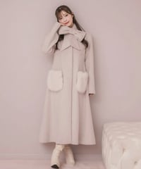 3wayリボンティペットロングコート