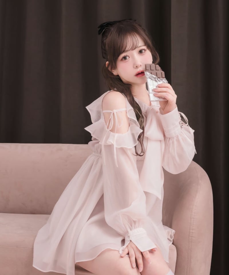 ボウタイシフォンセットアップ | DOLCELICHE（ドルチェリーチェ）