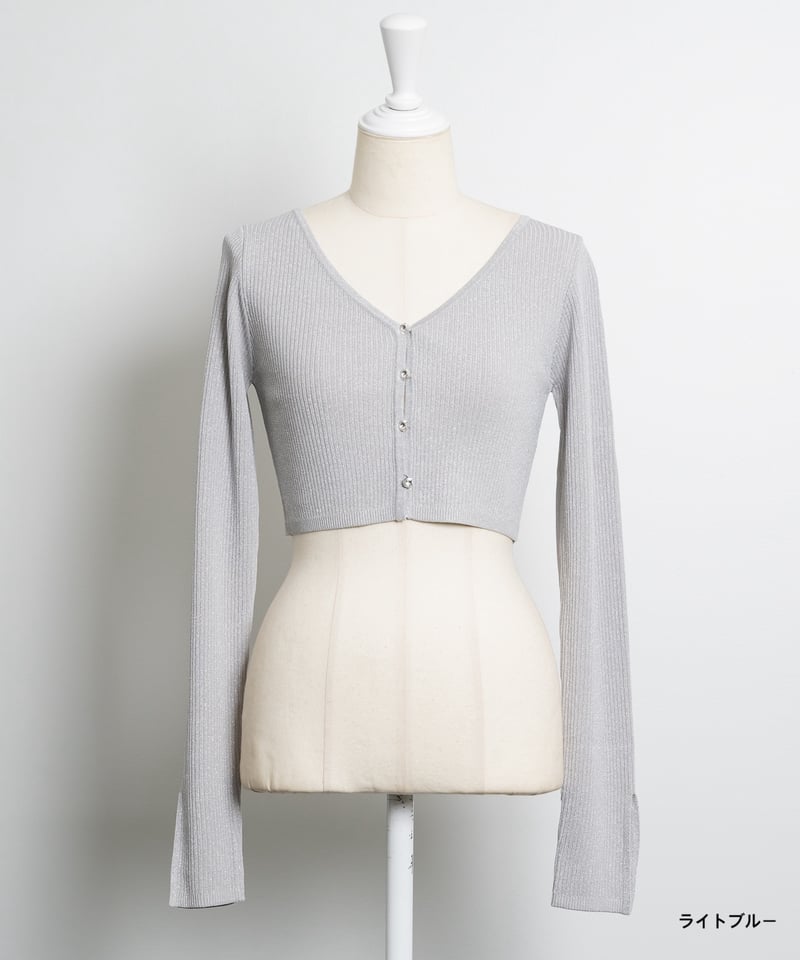 UVカットラメカーディガン | DOLCELICHE（ドルチェリーチェ）