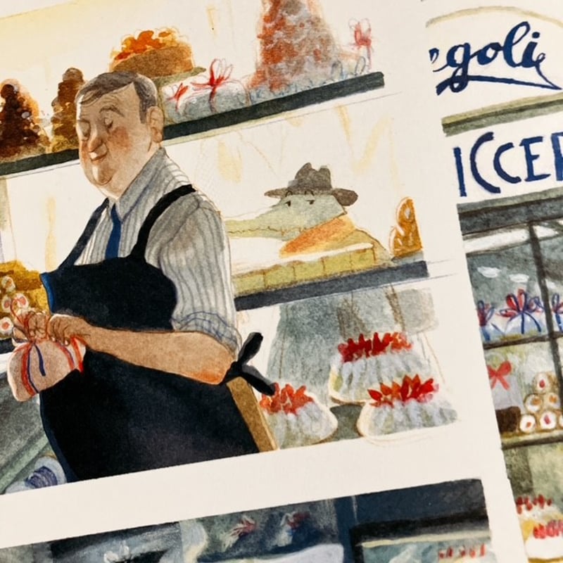 ワニが しごとに でかけます | フクロウブックス