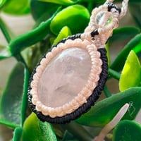 macramé e-learning #004 [ダブル石包みペンダント]