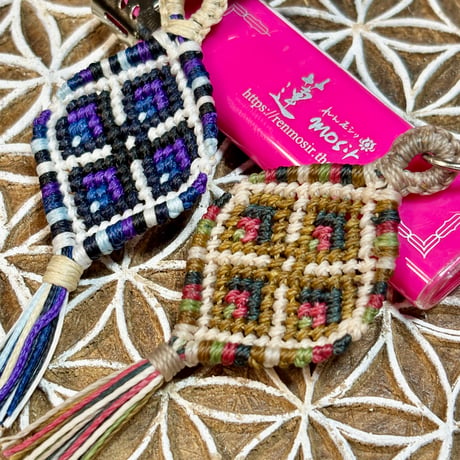 macramé e-learning #505 [巻き結びで作る裏巻き結びモチーフ]