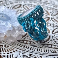 macramé e-learning A003［石包みリング］