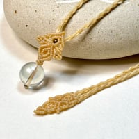 macramé e-learning #502 [丸玉ペントップとエンド]