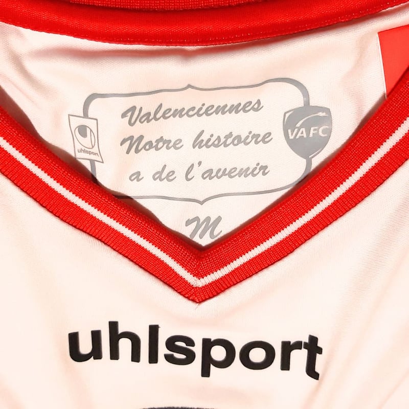 UHLSPORT ヴァランシエンヌ 14/15 ユニフォーム ホーム 長袖 M ヴァランシエンヌ 14/15 ホーム ユニフォーム 長袖 M ウール
