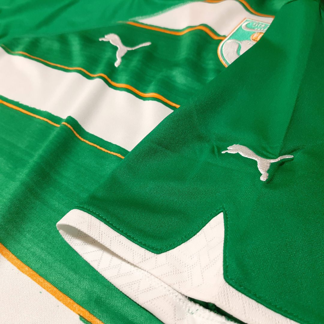 PUMA - プーマ 2009/10 コートジボワール代表 ユニフォーム アウェイ ★レア★ プーマ】2009/10 コートジボワール代表 ユニフォーム アウェイ