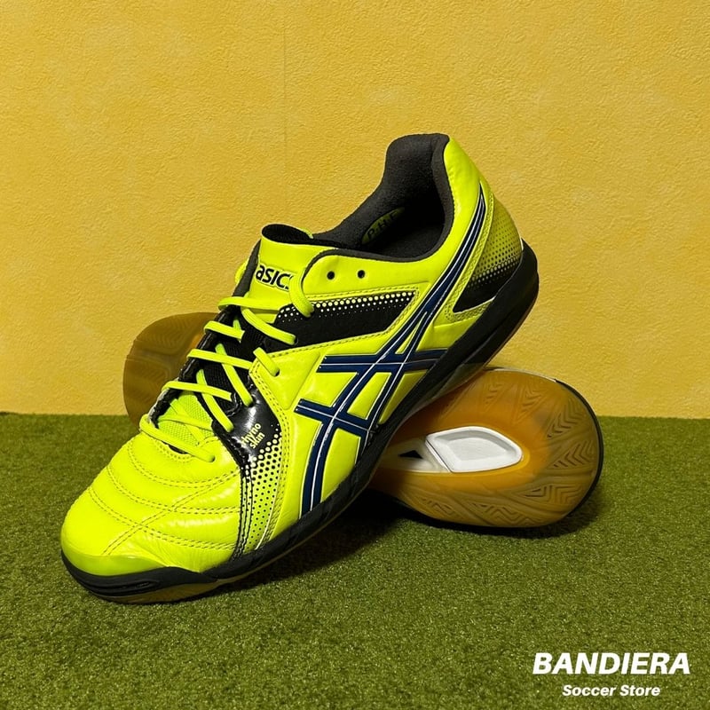 asics - 【asics】デスタッキ6K フラッシュイエロー×ブラック フットサルシューズ ASICS デスタッキ 6 TF イエロー×ブラック 【asics|アシックス