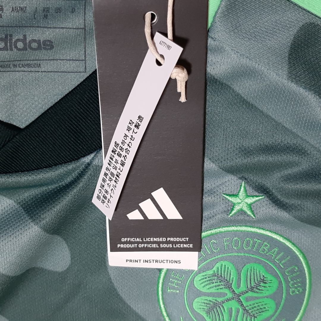 adidas セルティックFC 23/24 アウェイ レプリカ ユニフォーム adidas セルティック 23-24 アウェイ 半袖レプリカユニフォーム